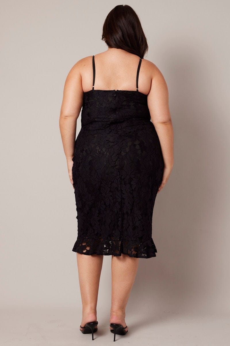 Black Lace Bra Cup Bodycon Dress | You & All Black Lace Bra Cup Bodycon Dress | You & All