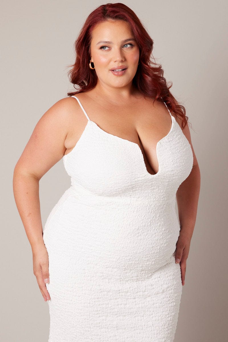 White Bubble Maxidress White Bubble Maxidress