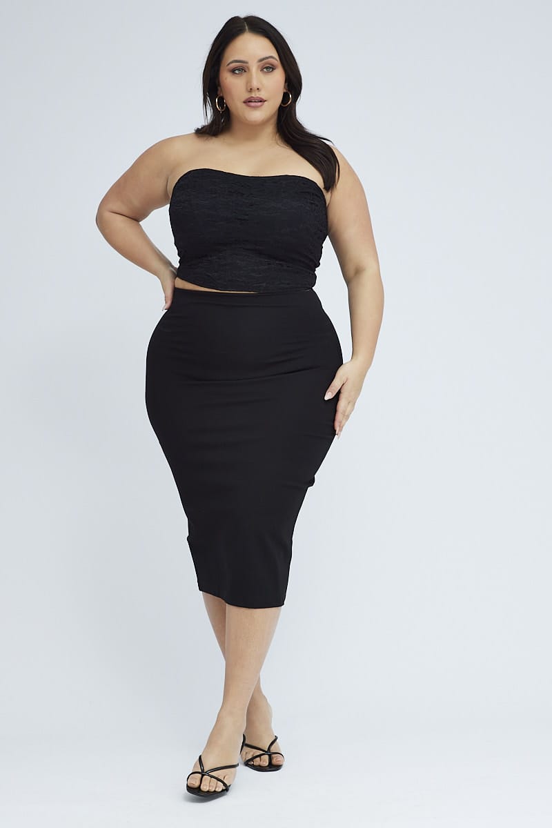 Black Lace Corset Top for YouandAll Fashion