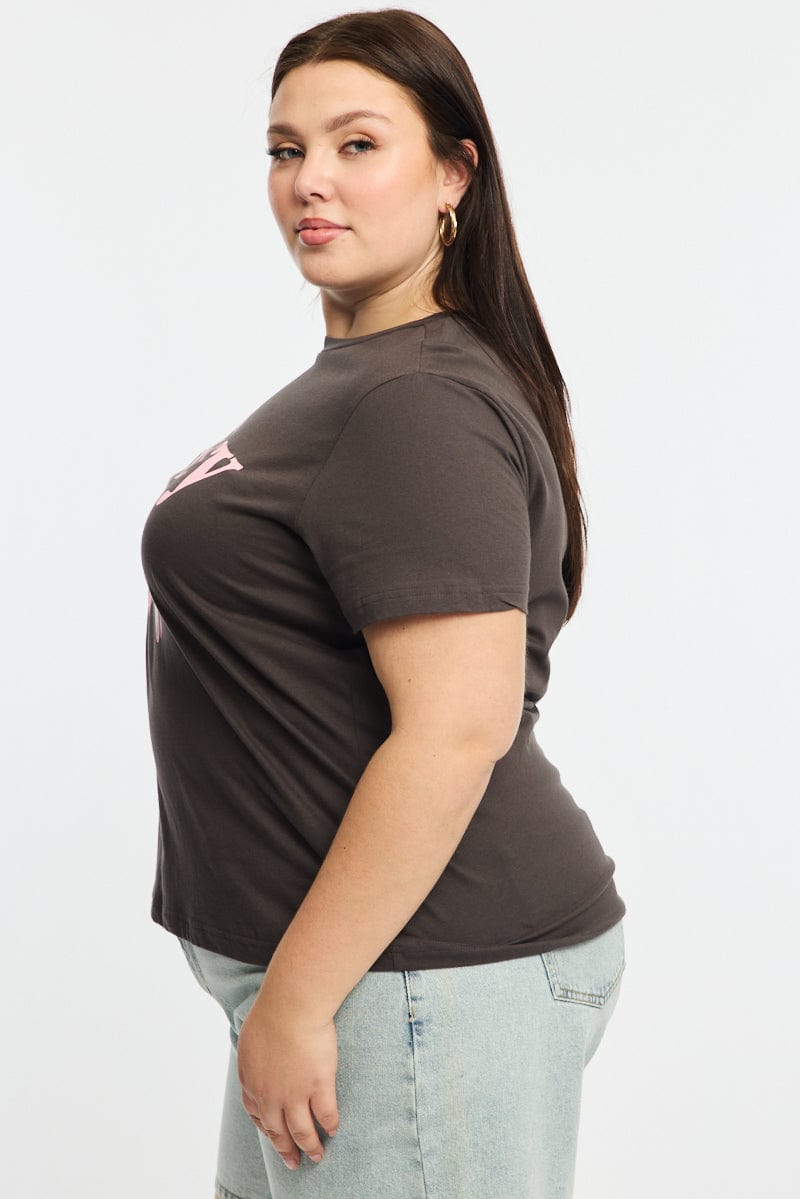 Grey Spicy T-shirt for YouandAll Fashion