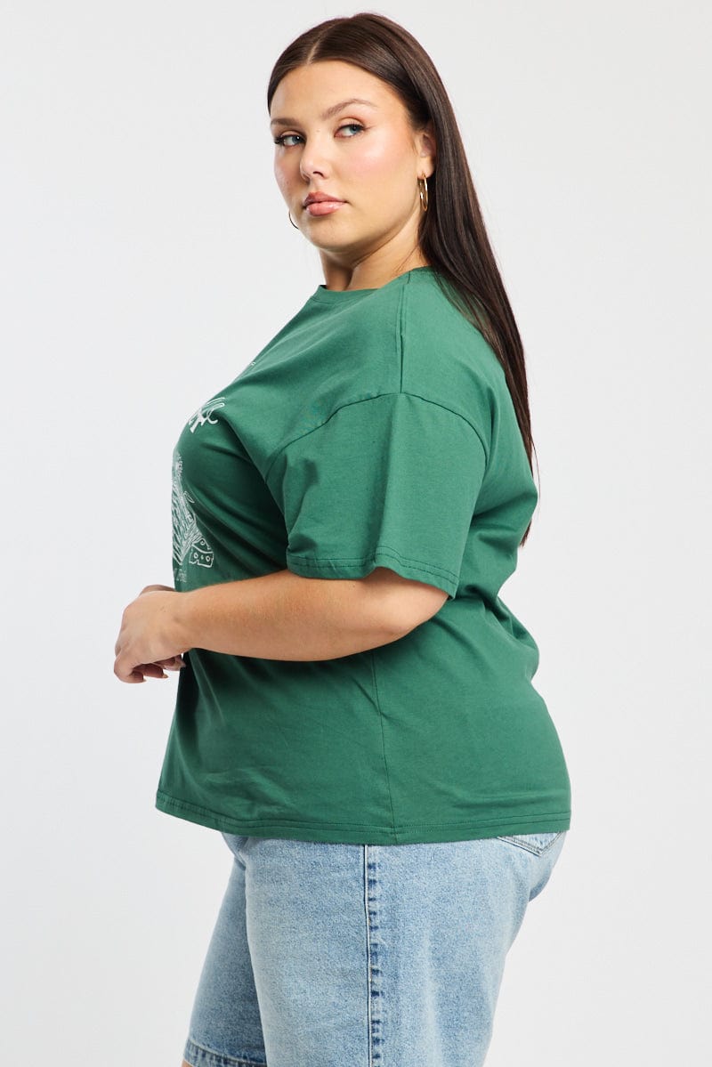 Green Farmers Market Tee Short Sleeve for YouandAll Fashion