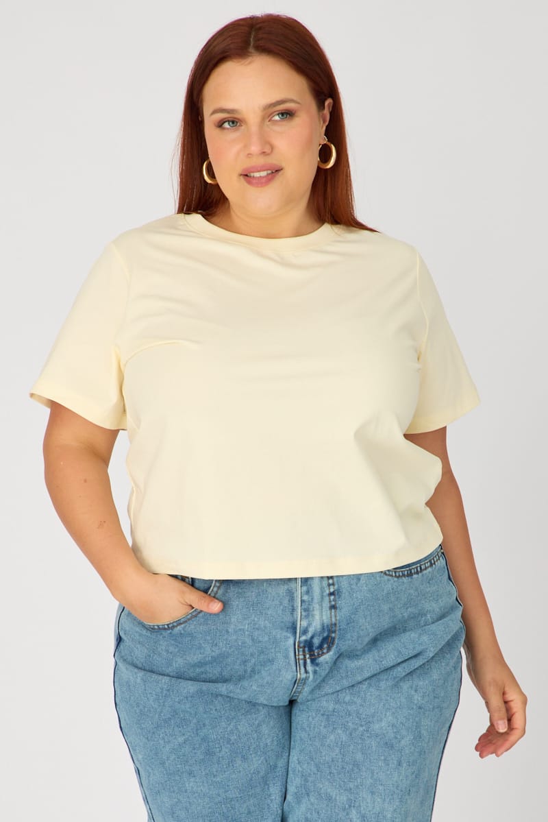 White T-shirt Short Sleeve Slim Fit for YouandAll Fashion