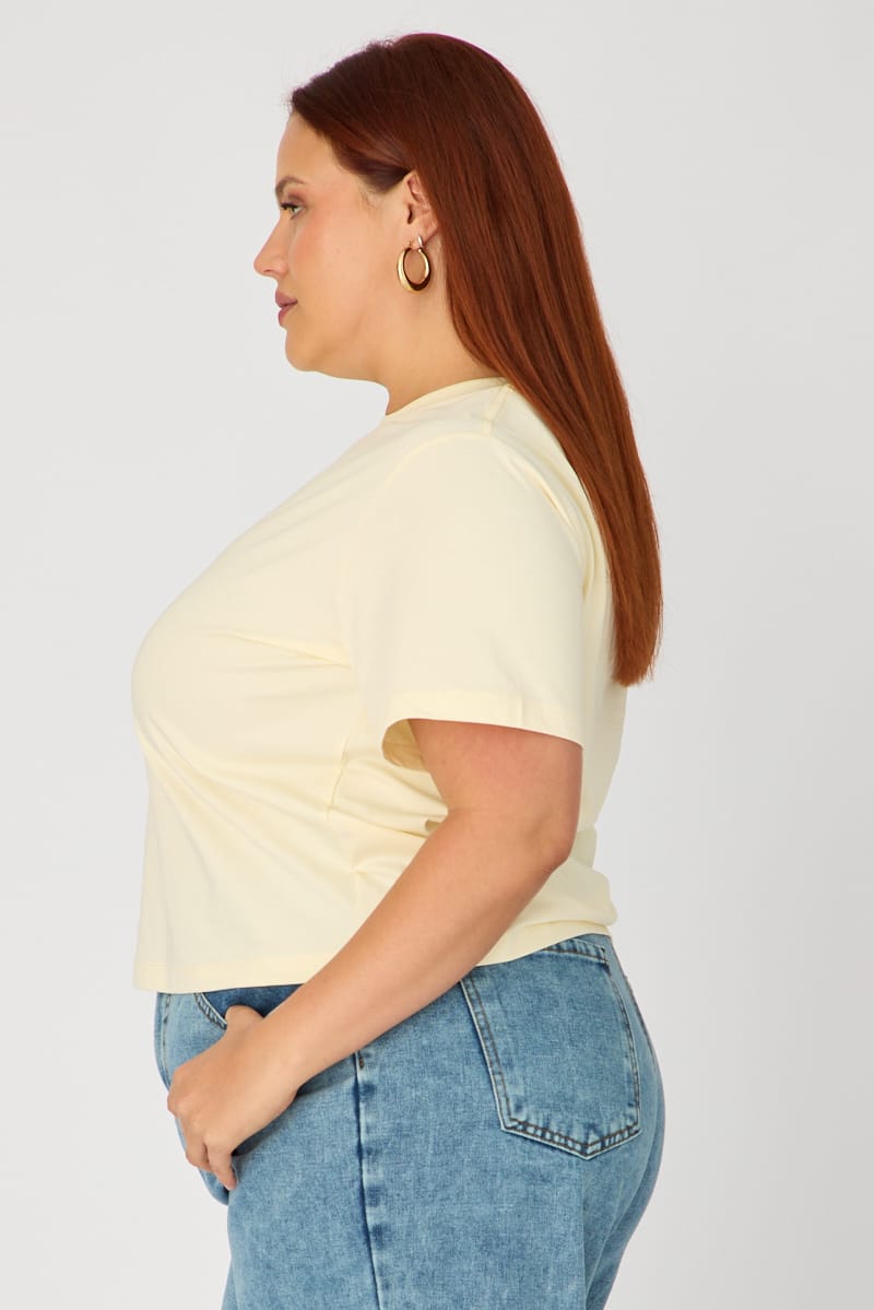 White T-shirt Short Sleeve Slim Fit for YouandAll Fashion