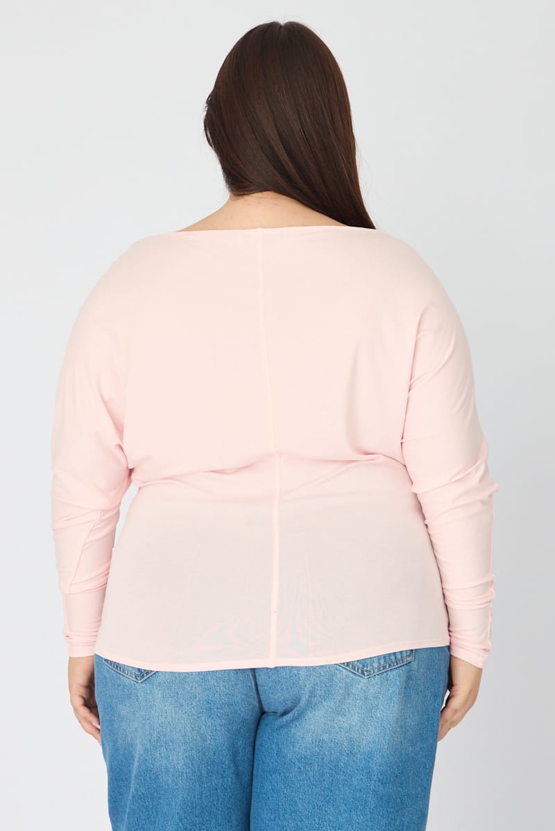 White Batwing Top Long Sleeve for YouandAll Fashion