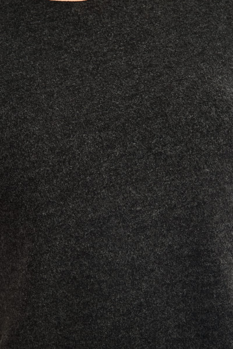 Grey Jersey Top Short Sleeve for YouandAll Fashion