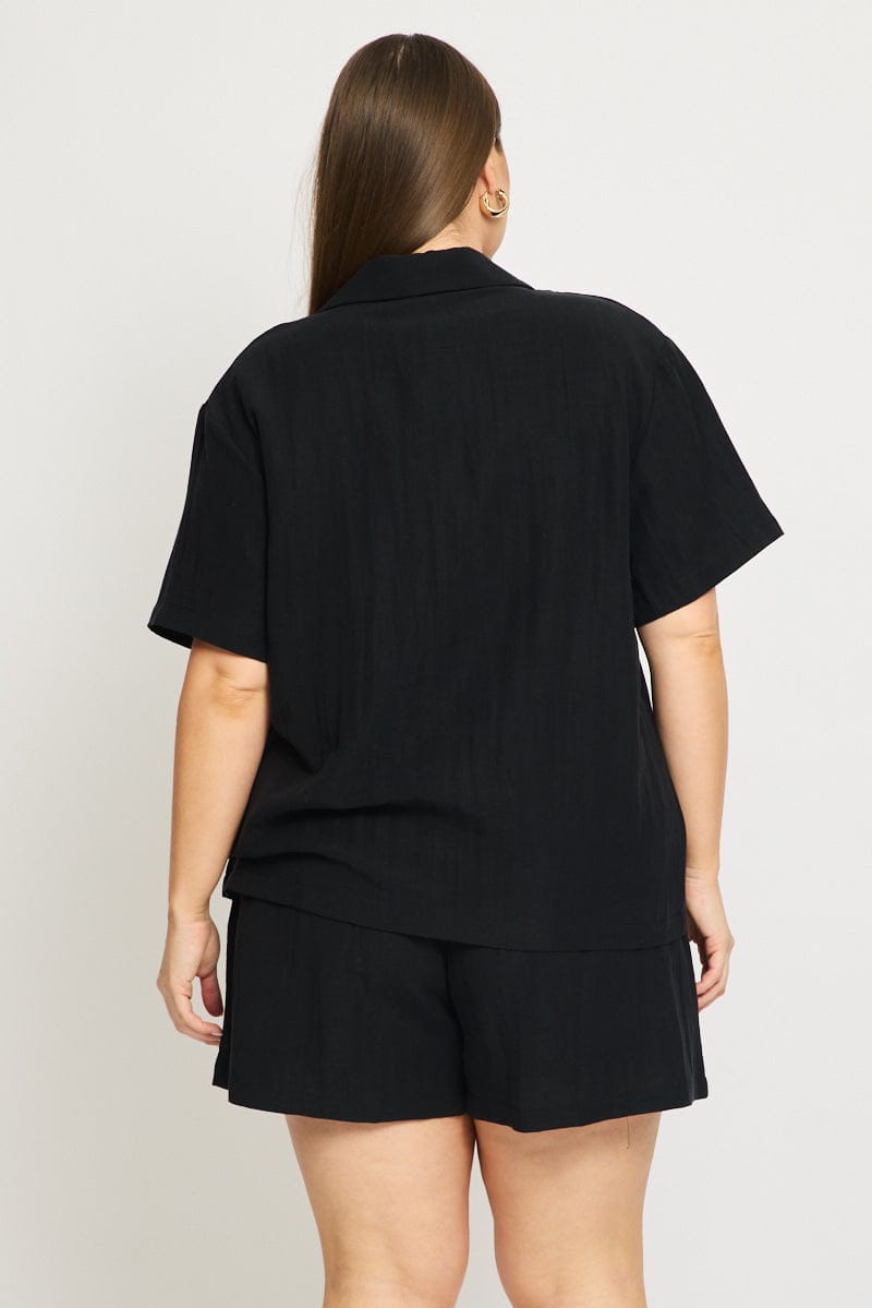 Black Jacket Short Sleeve for YouandAll Fashion