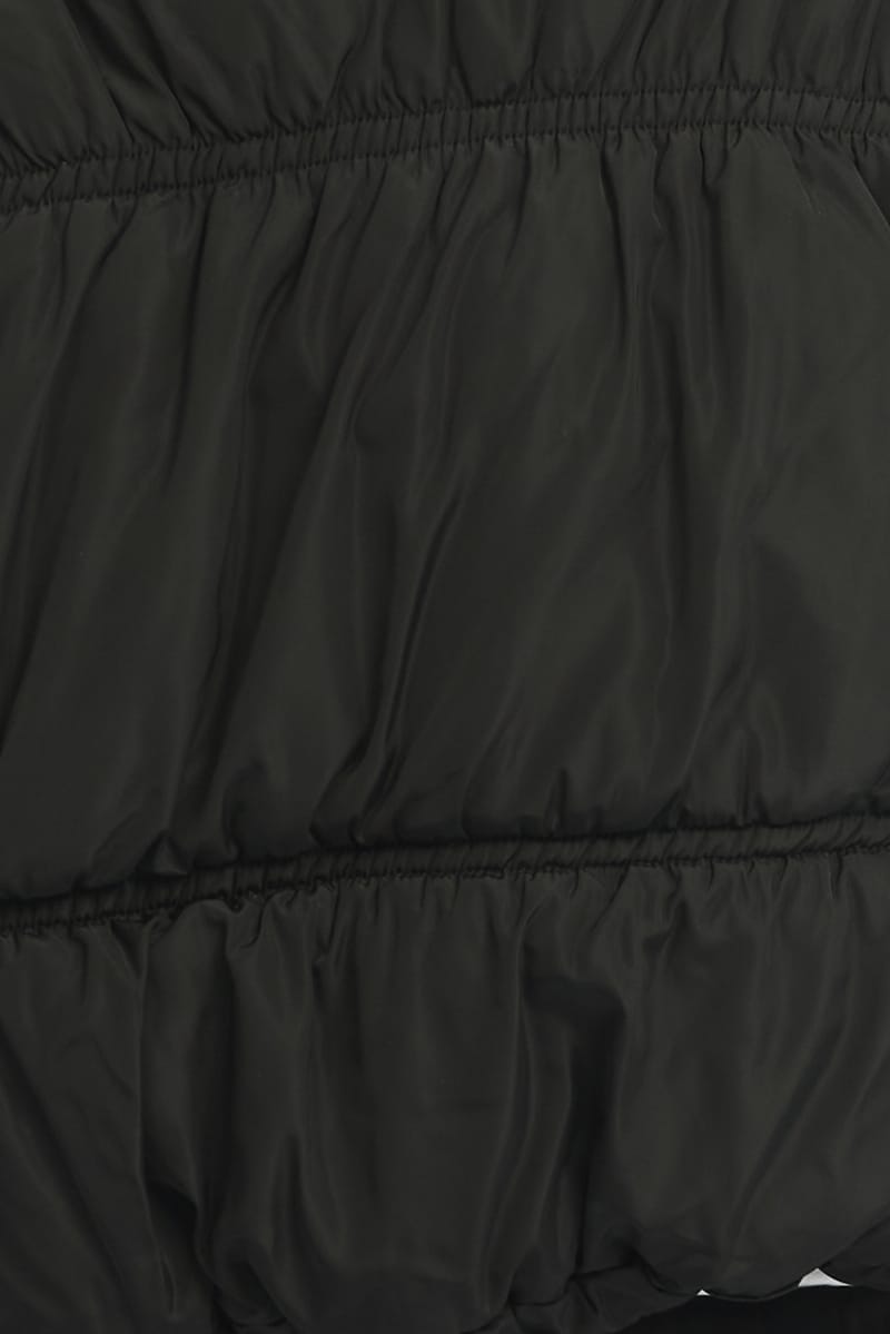 Black Puffer Vest Sleeveless for YouandAll Fashion