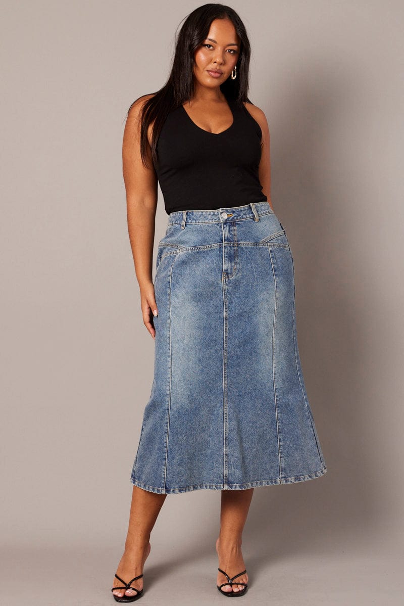 Denim Skirt Plus Size Girls In Skirts Plus Size Denim Skirt Kmart