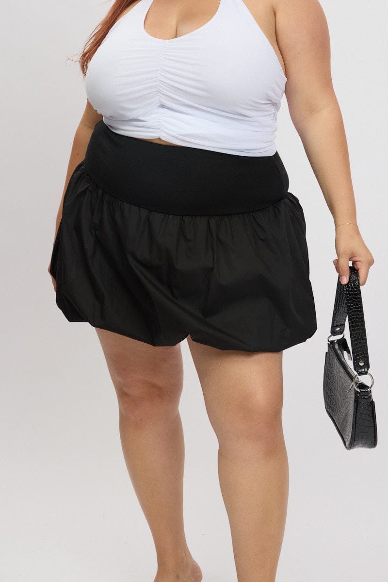 Black Bubble Skirt for YouandAll Fashion