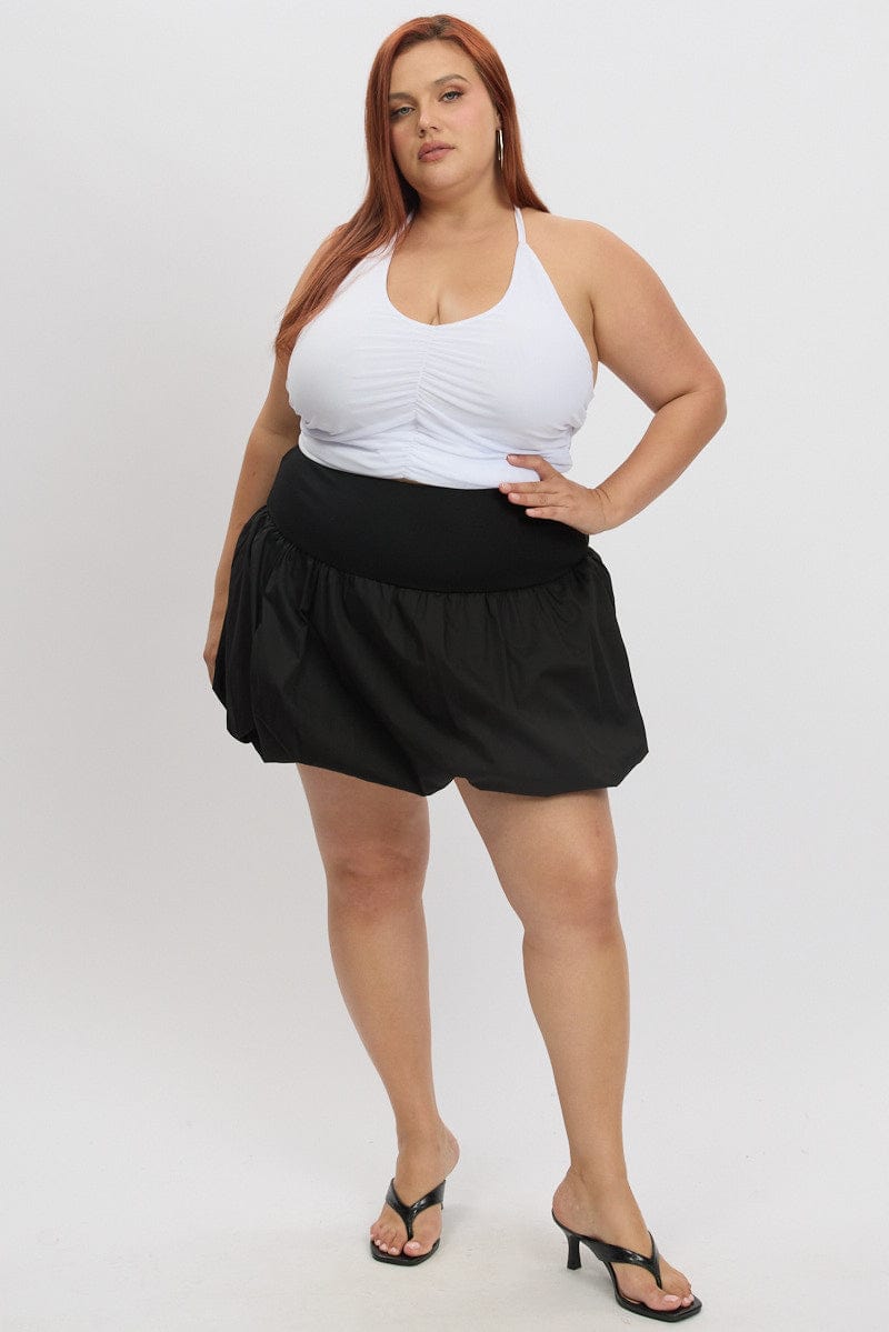 Black Bubble Skirt for YouandAll Fashion