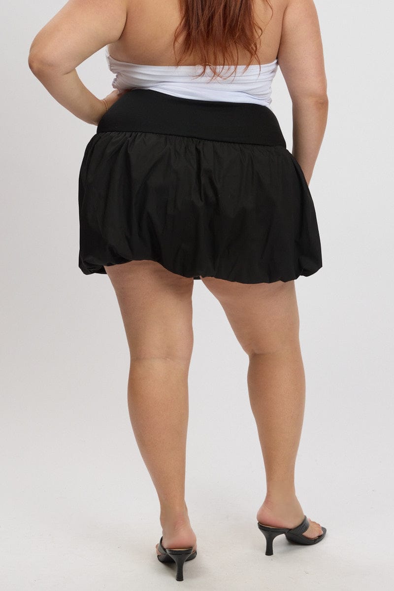 Black Bubble Skirt for YouandAll Fashion