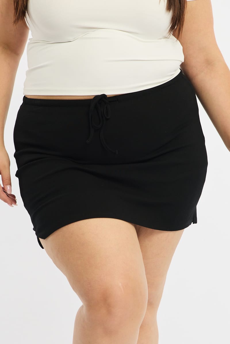 Black Mini Skort for YouandAll Fashion