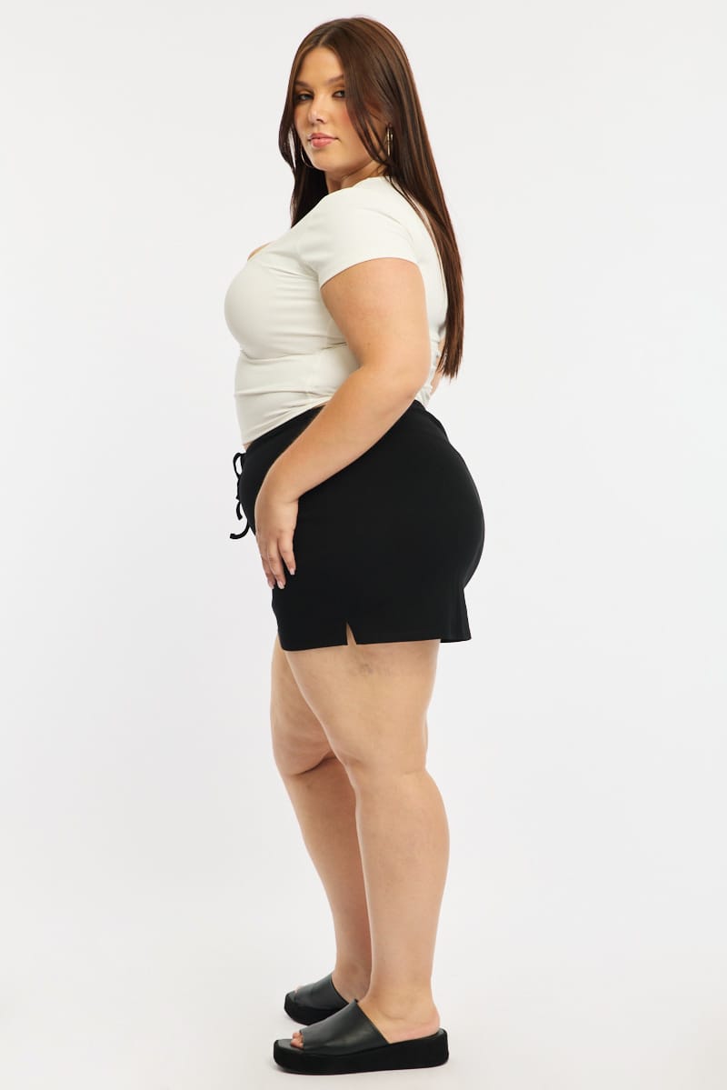 Black Mini Skort for YouandAll Fashion