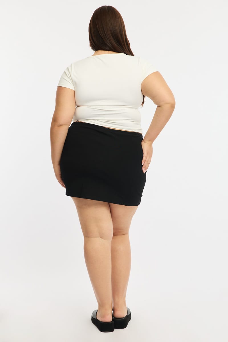 Black Mini Skort for YouandAll Fashion