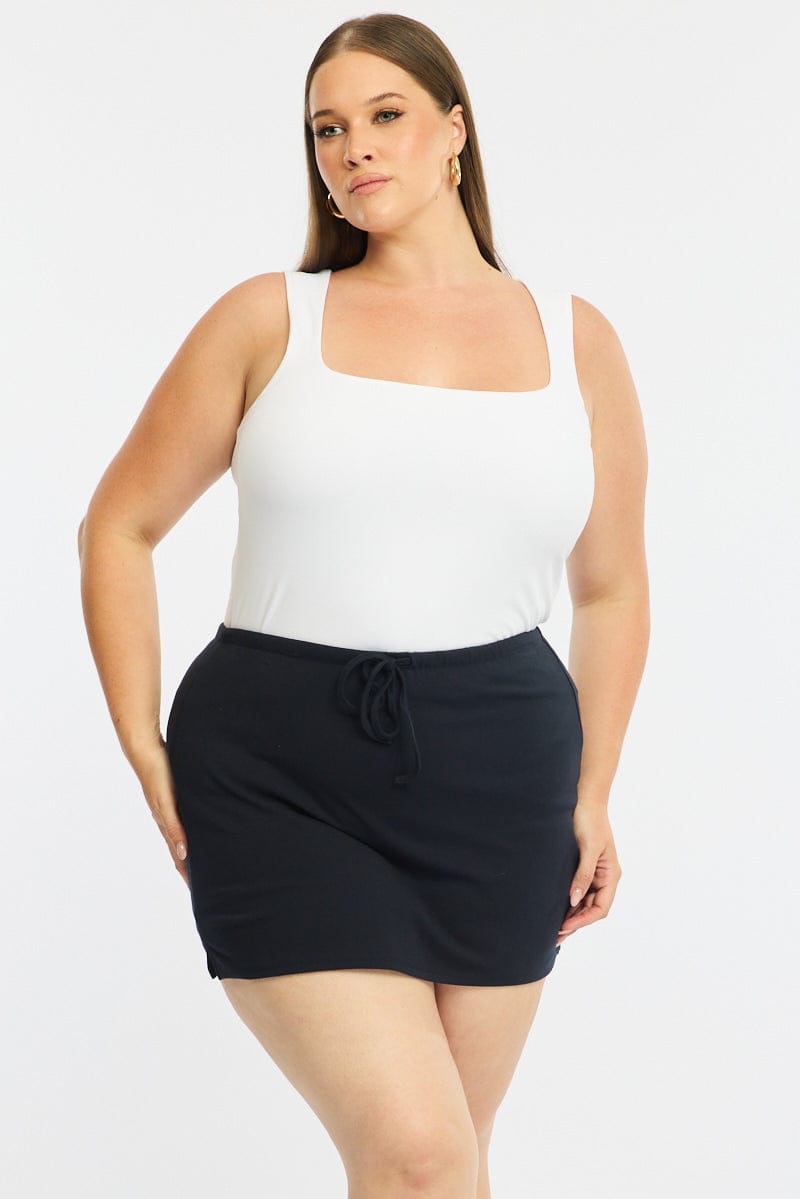 Blue Mini Skort for YouandAll Fashion