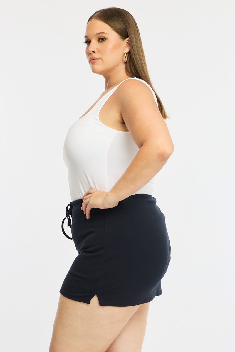 Blue Mini Skort for YouandAll Fashion