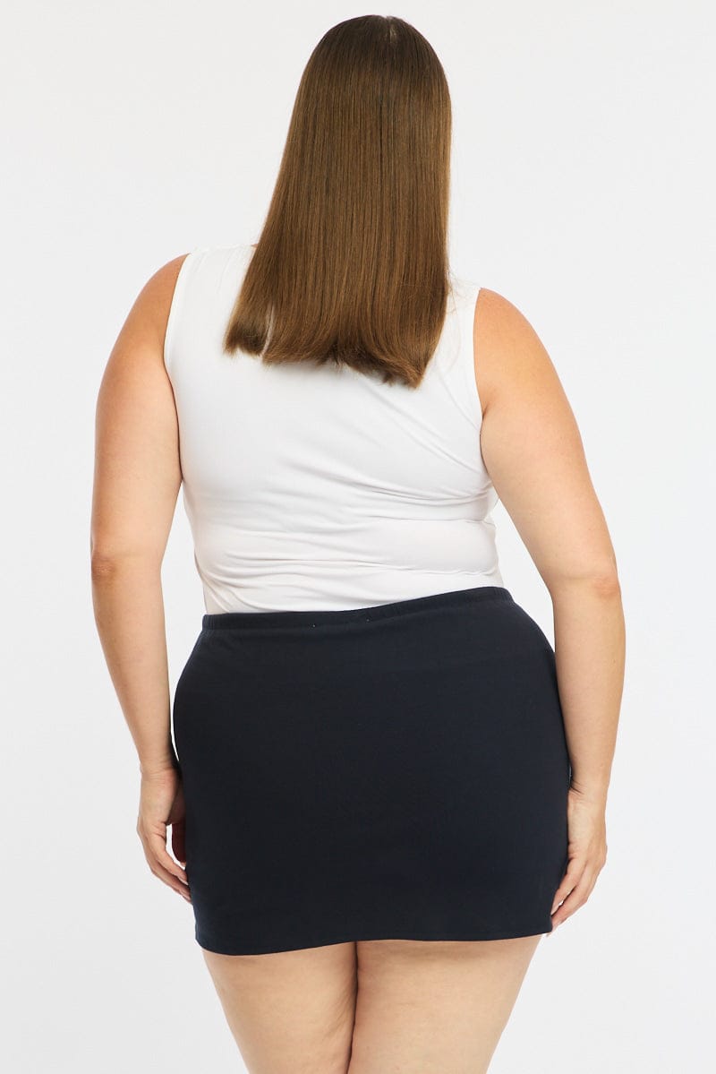 Blue Mini Skort for YouandAll Fashion