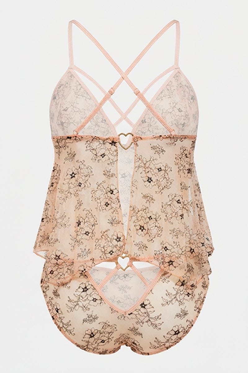 Beige Lingerie Set for YouandAll Fashion