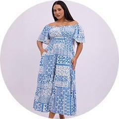 Shop Maxi Dresses at You and All Curvy Plus Size