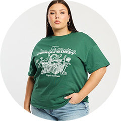 Shop Graphic Tees at You and All Curvy Plus Size
