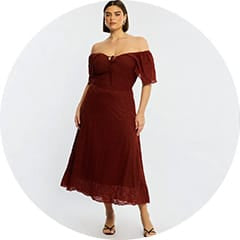 Shop Midi Dresses at You and All Curvy Plus Size 