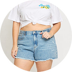 Shop new in Shorts at You and All Curvy Plus Size 