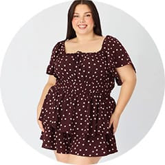 Shop Playsuits at You and All Curvy Plus Size 