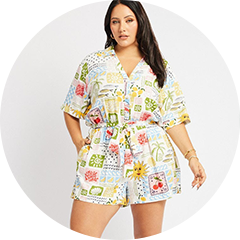 Shop Playsuits and Jumpsuits at You and All Curvy Plus Size