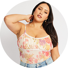 Shop Floral Tops at You and All Curvy Plus Size