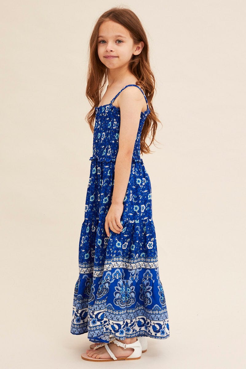 Girls boho hot sale maxi dress