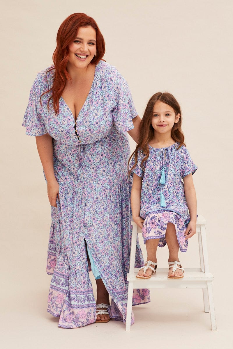 boho smock dresses australia Soraya Midi Smock dress BOTEH
