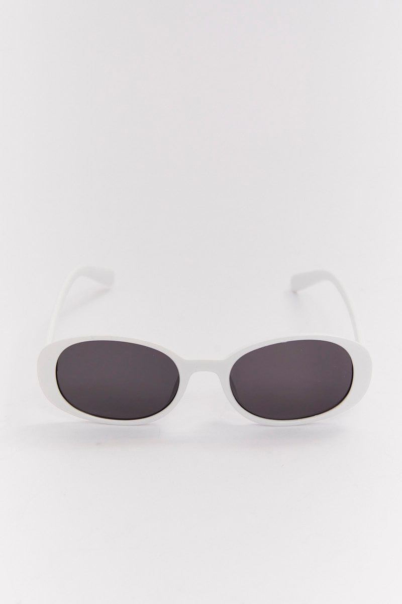 White Fashion Sunglasses