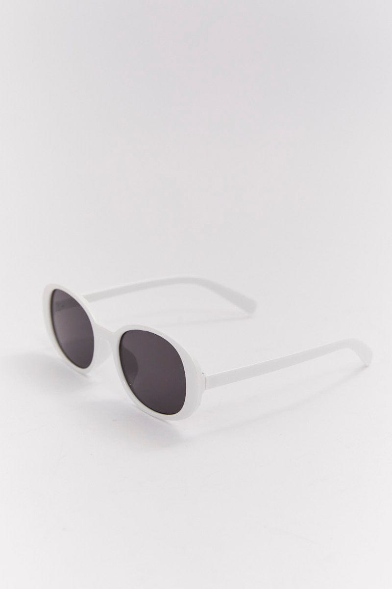 White Fashion Sunglasses