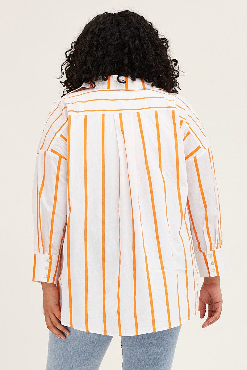 Stripe Long Sleeve Stripe Shirts