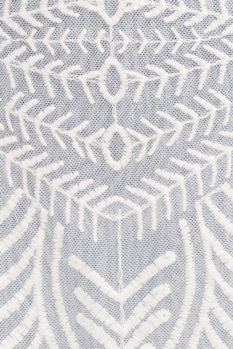 White Long Sleeve Crochet Oversized Cardigan-cck30010a-47p-6