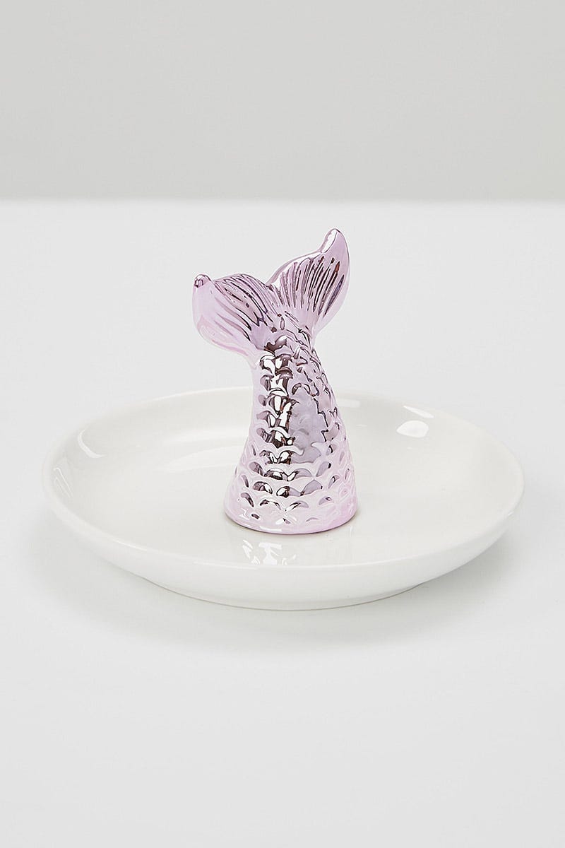 Pink Nyla-Rose Mermaid Tail Trinket Dish For Women By You And All