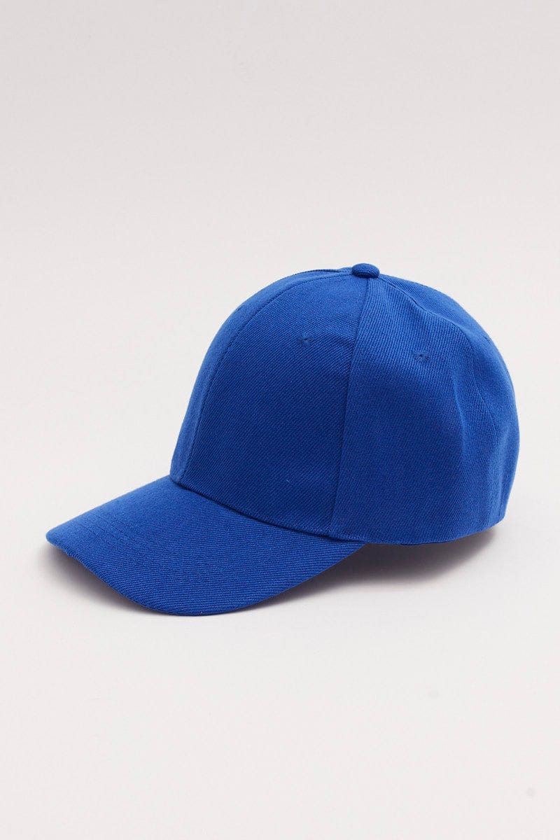 Blue Plain Baseball Cap for YouandAll Fashion