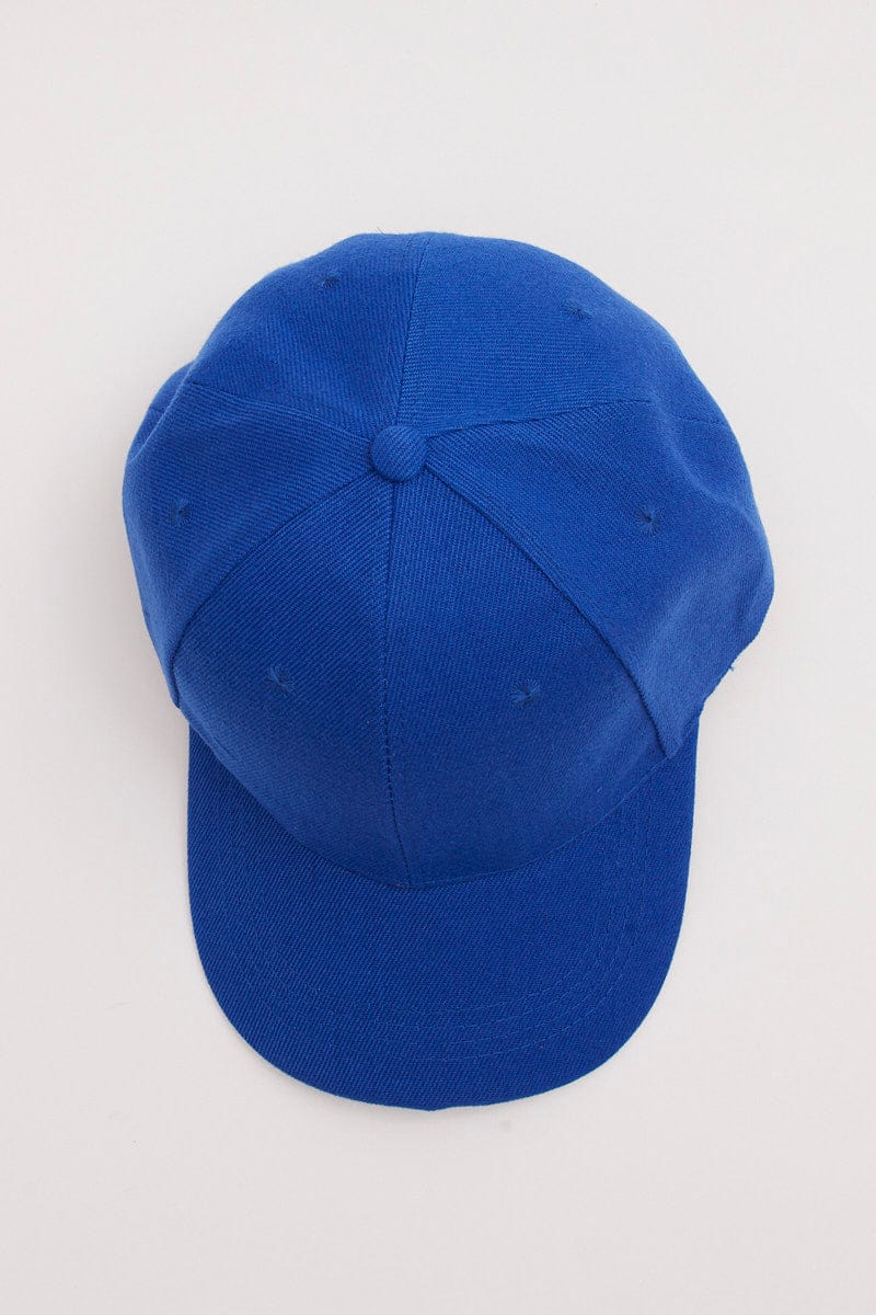 Blue Plain Baseball Cap for YouandAll Fashion