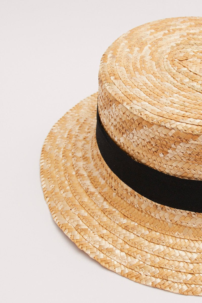 Beige Straw Hat for YouandAll Fashion