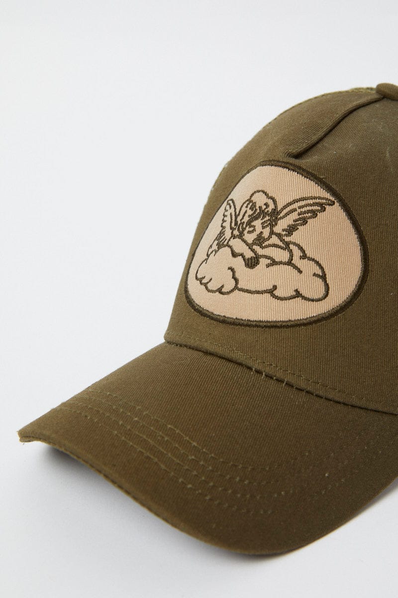 Green Angel Design Trucker Cap for YouandAll Fashion