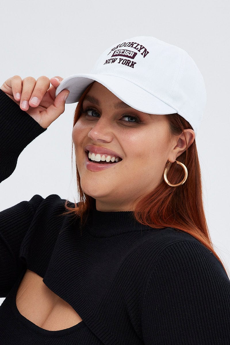 White Brooklyn Dad Cap | You & All