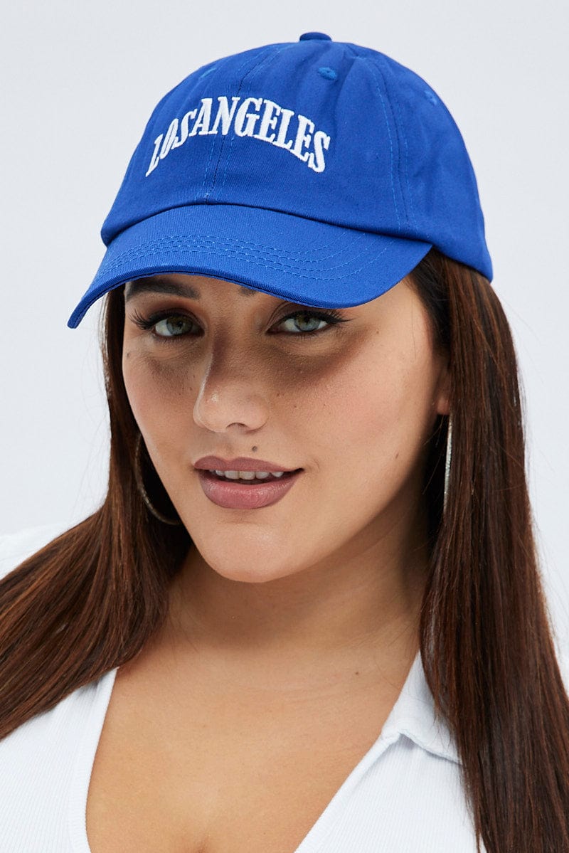 Blue Los Angeles Dad Cap for YouandAll Fashion