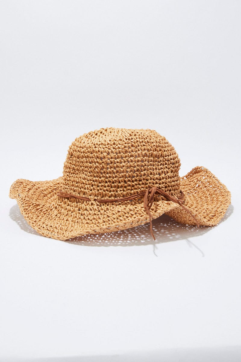Beige Straw Hat for YouandAll Fashion