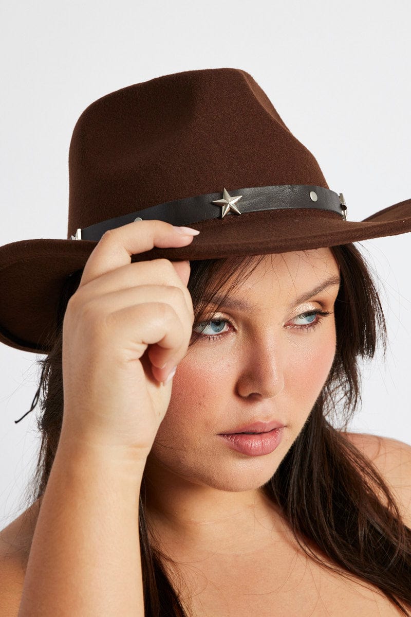 Brown Cowboy Hat for YouandAll Fashion