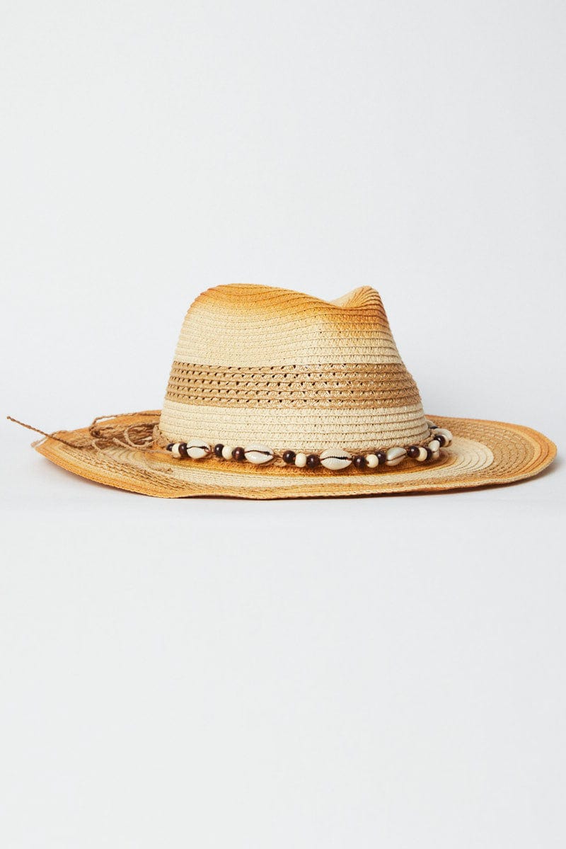 Beige Straw Cowboy Hat for YouandAll Fashion