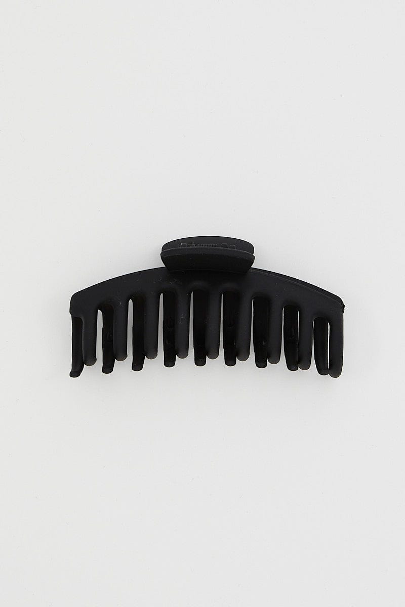 Black Classic Hair Claw Clip For Women By You And All