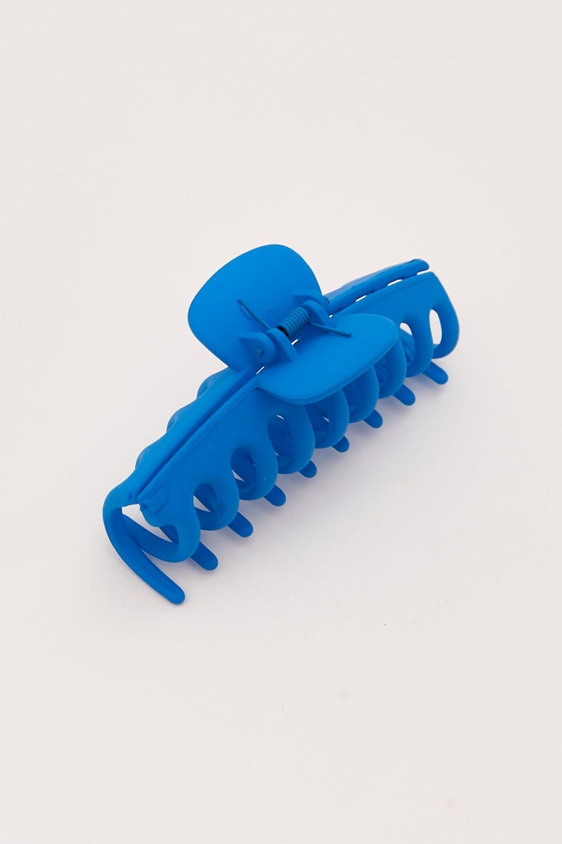 Blue Classic Claw Clip For Women By You And All