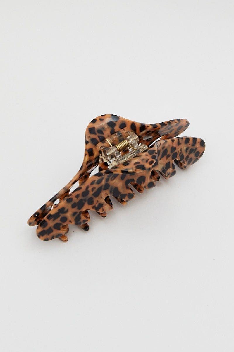 Animal Prt Claw Clip For Women By You And All