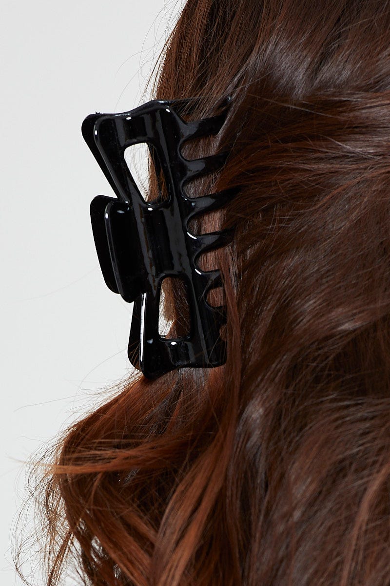 Black Claw Clip For Women By You And All