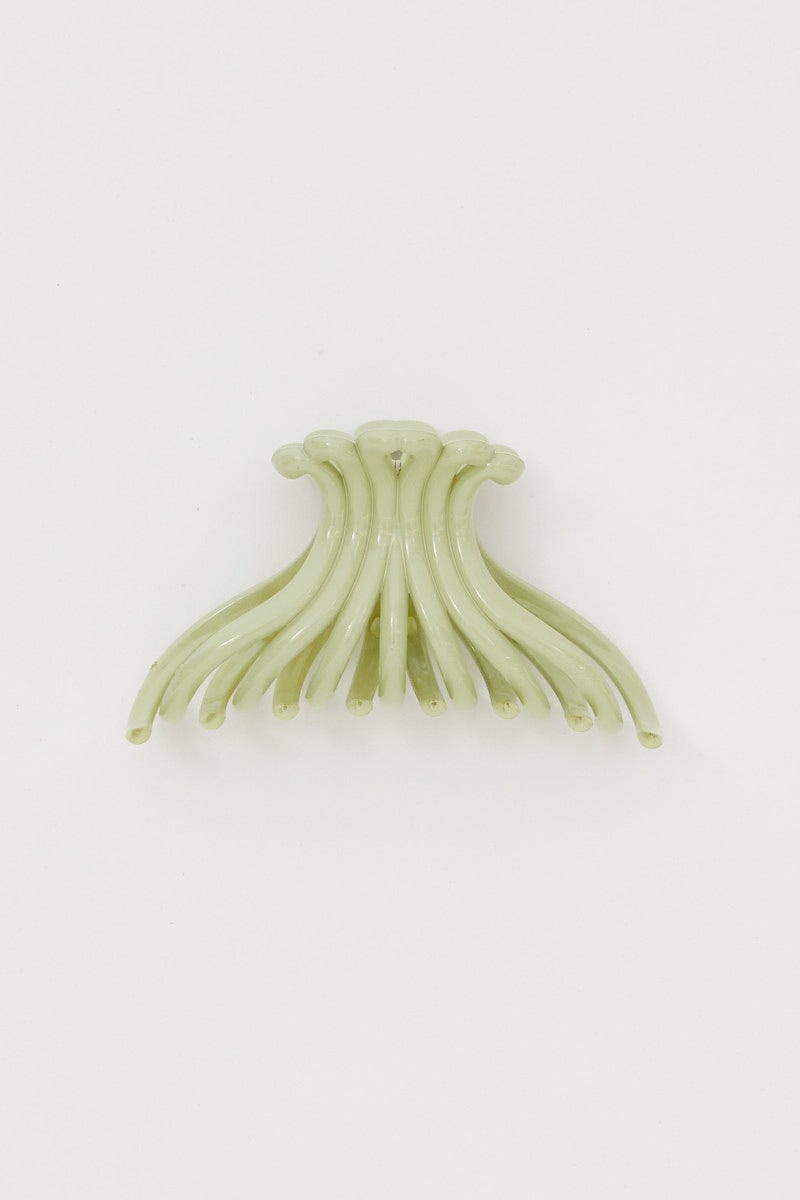 Green Claw Clip For Women By You And All